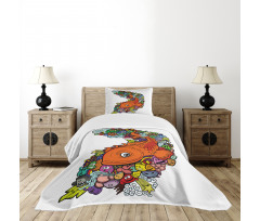 Big Fish Ocean Life Bedspread Set