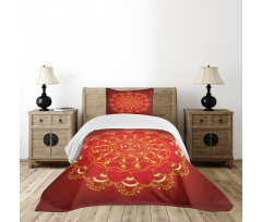 Ornate Art Bedspread Set