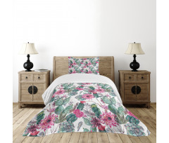 Spring Blooms Boho Style Bedspread Set