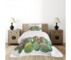 Saguaro Tropical Garden Bedspread Set