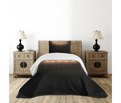 Wooden Room Bedspread Set