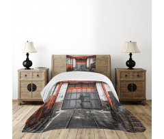 Old Gate Entrance Bedspread Set