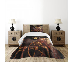 Steam Pipes Bedspread Set