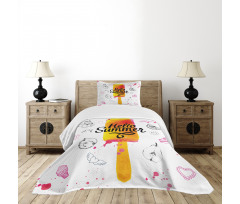 Hello Summer Bedspread Set