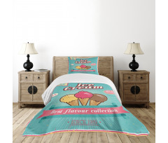 Words Toppings Bedspread Set