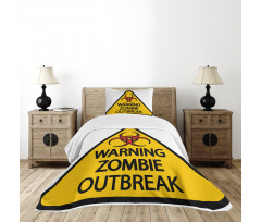 Warning Outbreak Bedspread Set