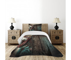 Evil Eyes Monster Bedspread Set