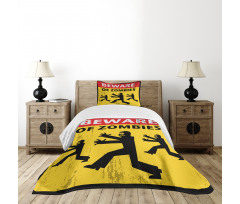 Fiction Humor Art Bedspread Set