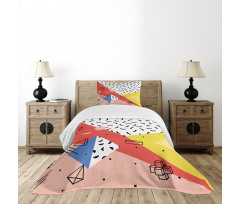 Modern Trippy Bedspread Set