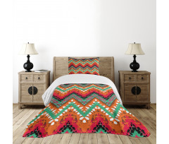 Zigzag Bedspread Set