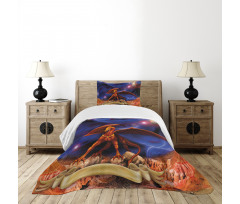 Dragon Knight Cosmos Bedspread Set