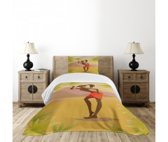 Young Girl Exotic Bedspread Set