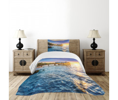 Florida Beach Bedspread Set