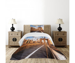NYC Architecture Bedspread Set