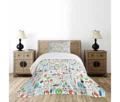 Sports Diet Vitality Bedspread Set