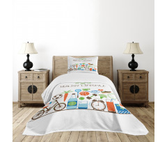 Healthcare Wellness Bedspread Set