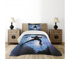 Wightlifter Silhouette Bedspread Set