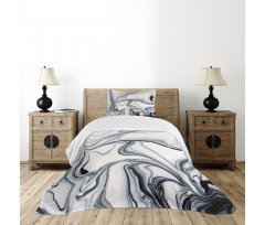 Trippy Unusual Forms Bedspread Set