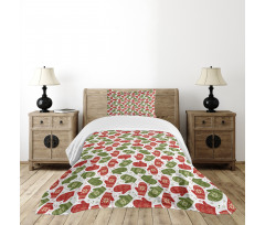 Winter Mitten Nordic Bedspread Set