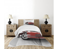 Modern Automobile Car Bedspread Set