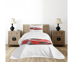 Italian Car Bedspread Set