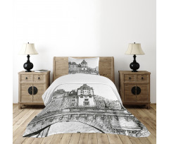 View from Pont Neuf Bedspread Set