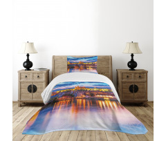 Evening in Prague Bedspread Set