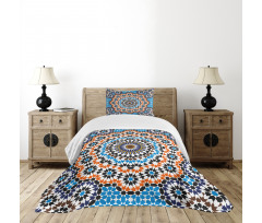 Moroccan Ceramic Tile Bedspread Set
