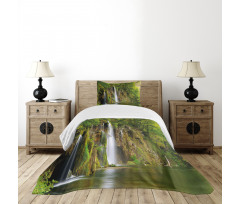 Majestic Waterfall River Bedspread Set