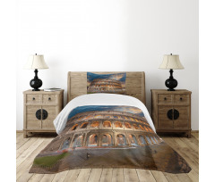 Colosseum at Sunset Bedspread Set