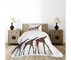 Giraffes Bedspread Set