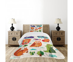 Native Ornate Fun Bedspread Set