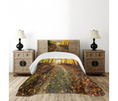 Early Morning in Woodland Bedspread Set