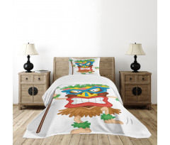 Native Costume Bedspread Set