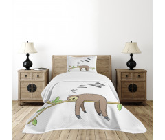 Arboreal Mammal Sleeping Bedspread Set
