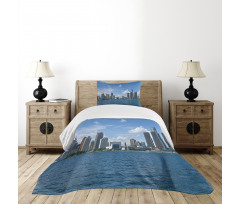 Downtown Shoreline Bedspread Set