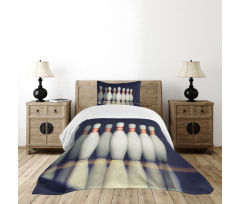 Pins on Alley Bedspread Set