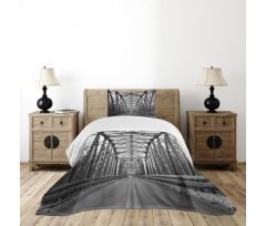 Modern Bridge Bedspread Set