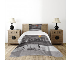 NYC Skyline Bedspread Set