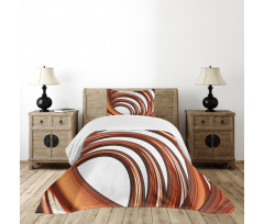 Helix Coil Spiral Pipe Bedspread Set