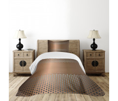 Perforated Grid Bedspread Set