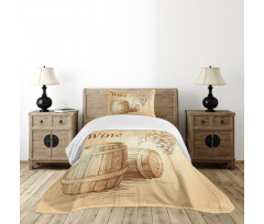 Bunch of Grapes Bedspread Set