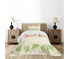 Border with Mountain Ash Bedspread Set