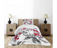 Mountain Ashes Artwork Bedspread Set