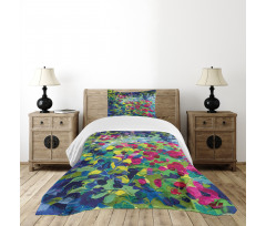 Floral Field Summer Bedspread Set