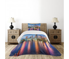 Hillsborough River USA Bedspread Set