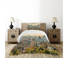 Rome Historical Landmark Bedspread Set