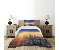 Sunrise at Los Angeles Bedspread Set