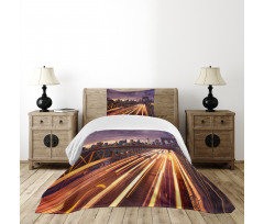 Brooklyn Bridge Traffic Bedspread Set