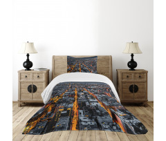 Avenues to Midtown NYC Bedspread Set